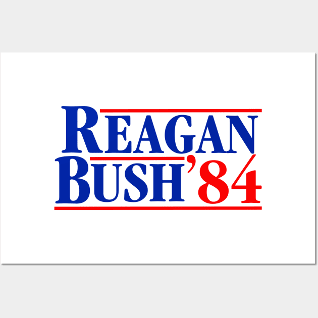 Reagan Bush 84 Wall Art by Tainted